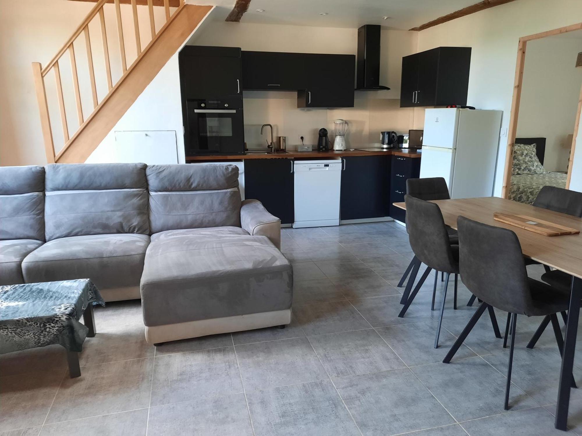 Chez Line Et Pierre: Appartement Spacieux, Lumineux Et Equipe La Bastide-de-Sérou Eksteriør bilde